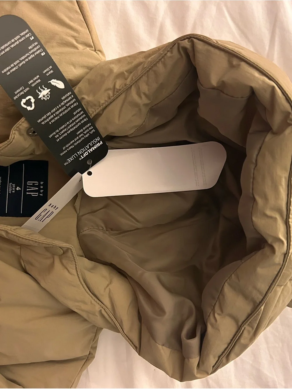 GAP Baby & Toddler Bear Puffer Jacket